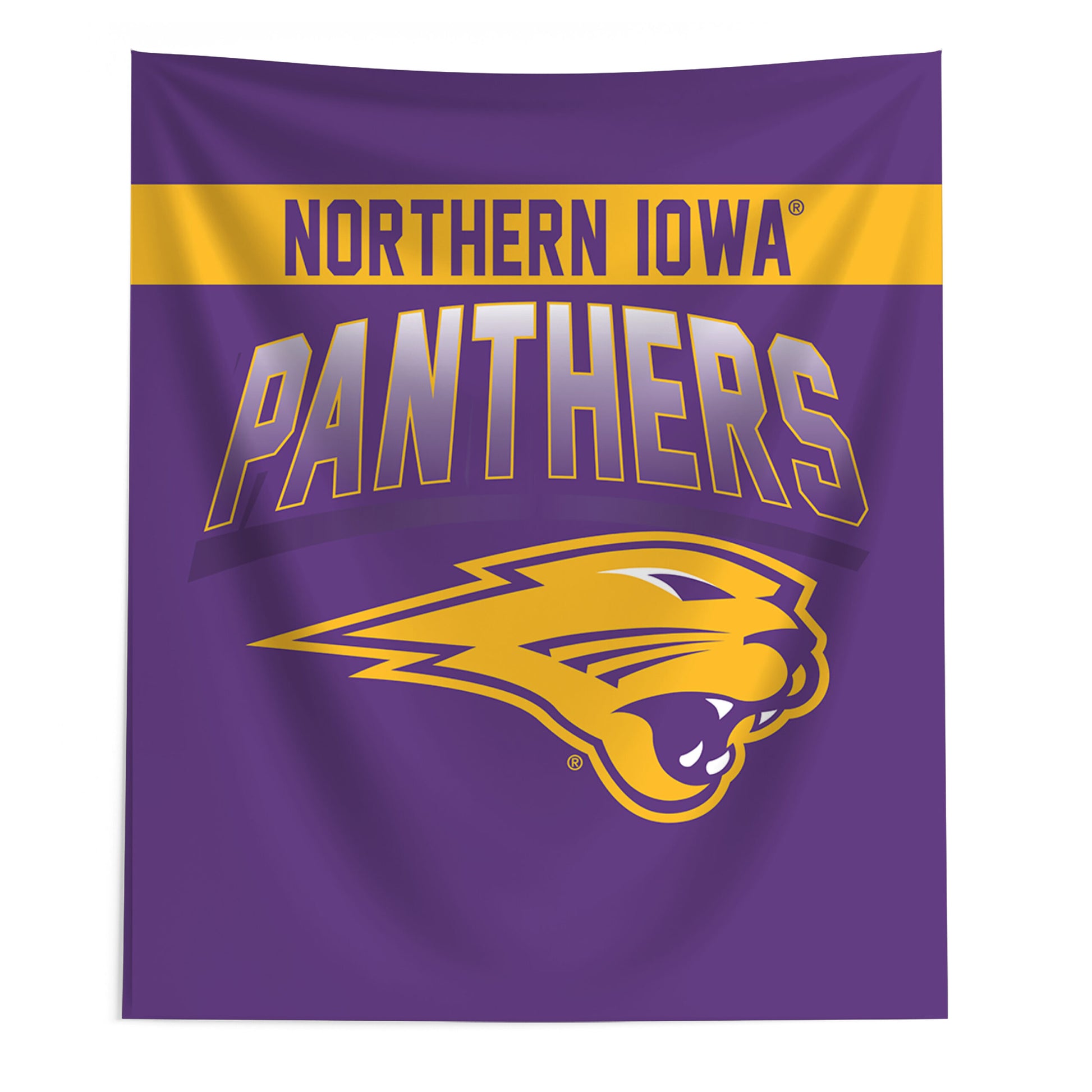 Northern Iowa Panthers bevel wall hanging