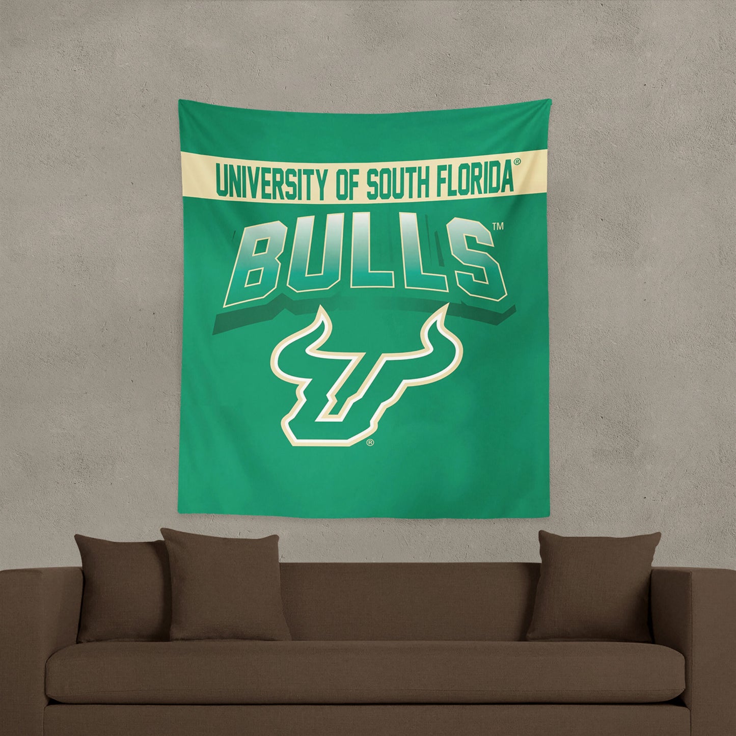 South Florida Bulls bevel wall hanging Lifestyle