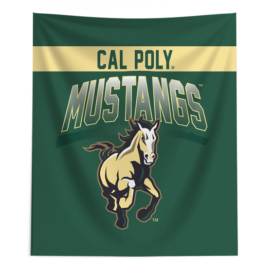 Cal Poly Mustangs bevel wall hanging