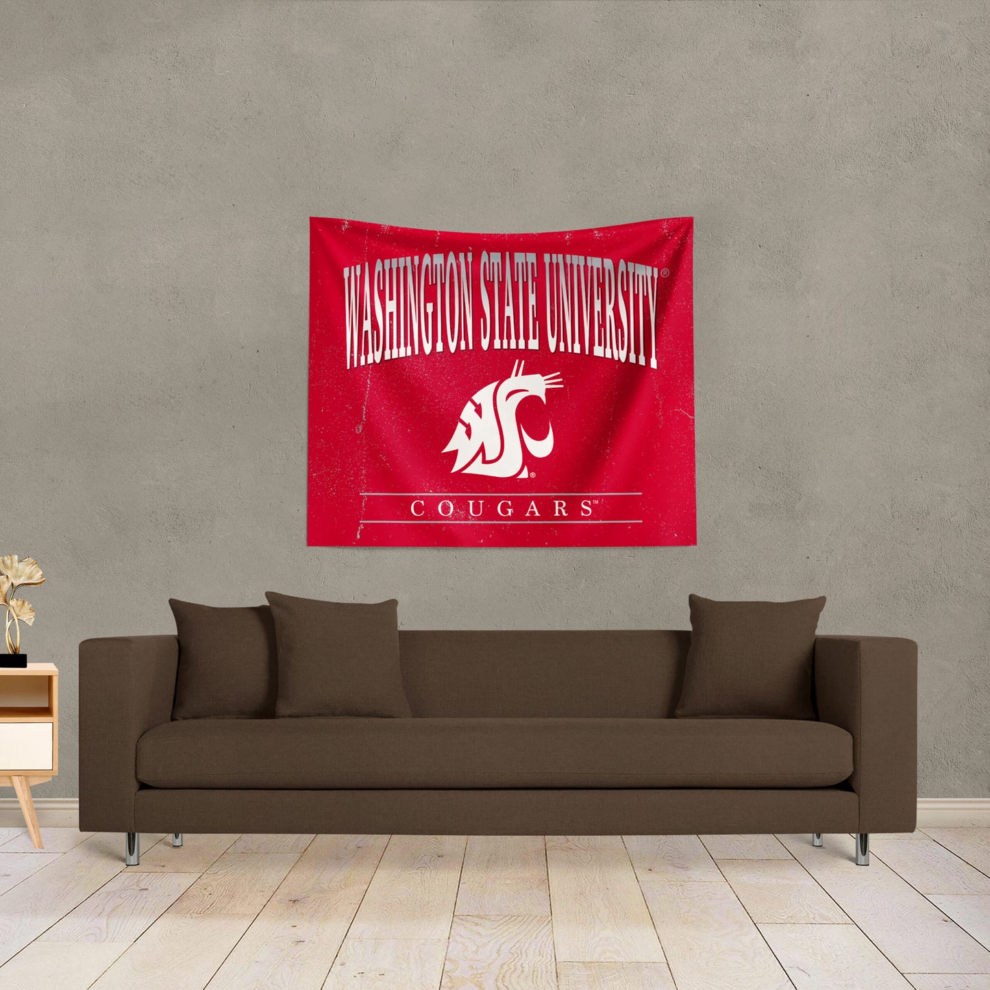 Washington State Cougars Premium Wall Hanging lifestyle
