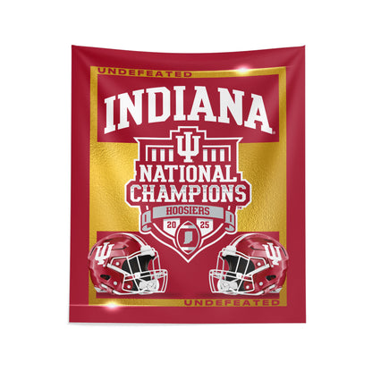 Indiana Hoosiers NCAA Football Champs Wall Hanging