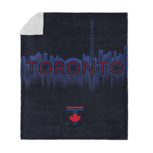 Toronto Blue Jays CITY CONNECT Sherpa Blanket