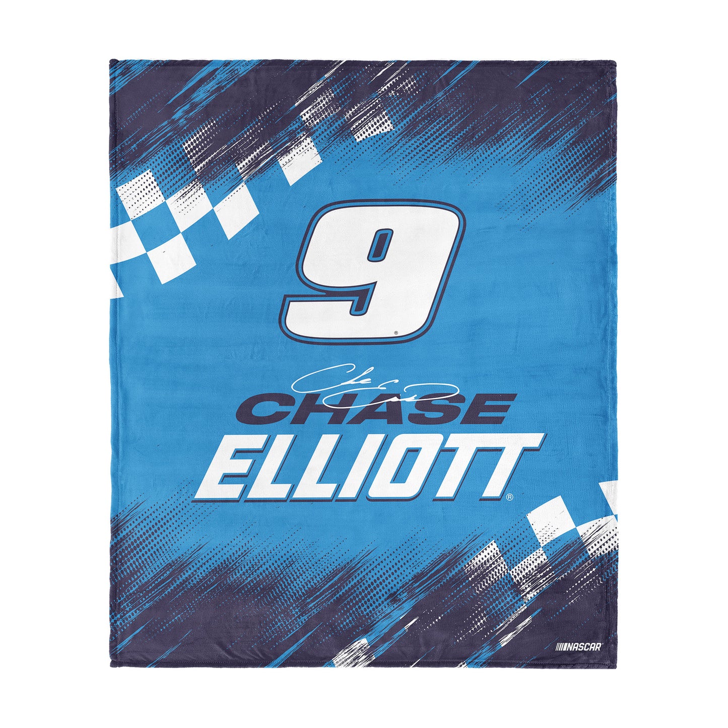 NASCAR Chase Elliot silk touch throw blanket