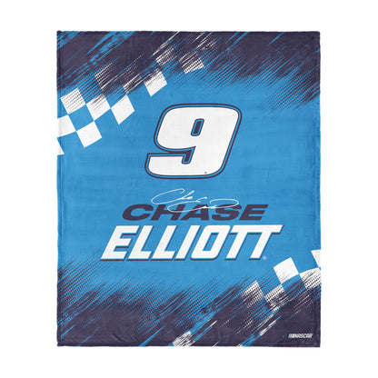 NASCAR Chase Elliot silk touch throw blanket