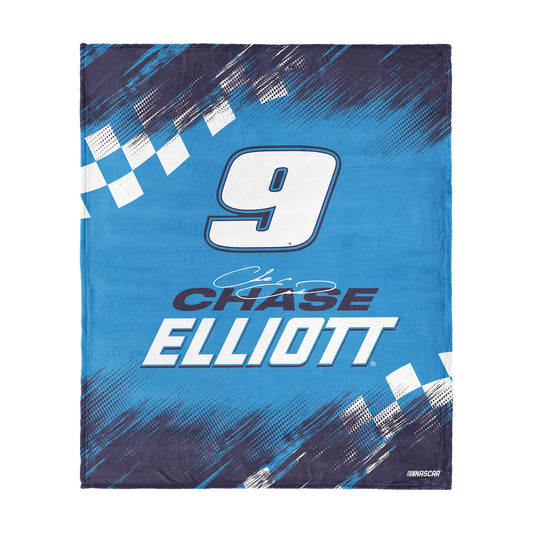 NASCAR Chase Elliot silk touch throw blanket