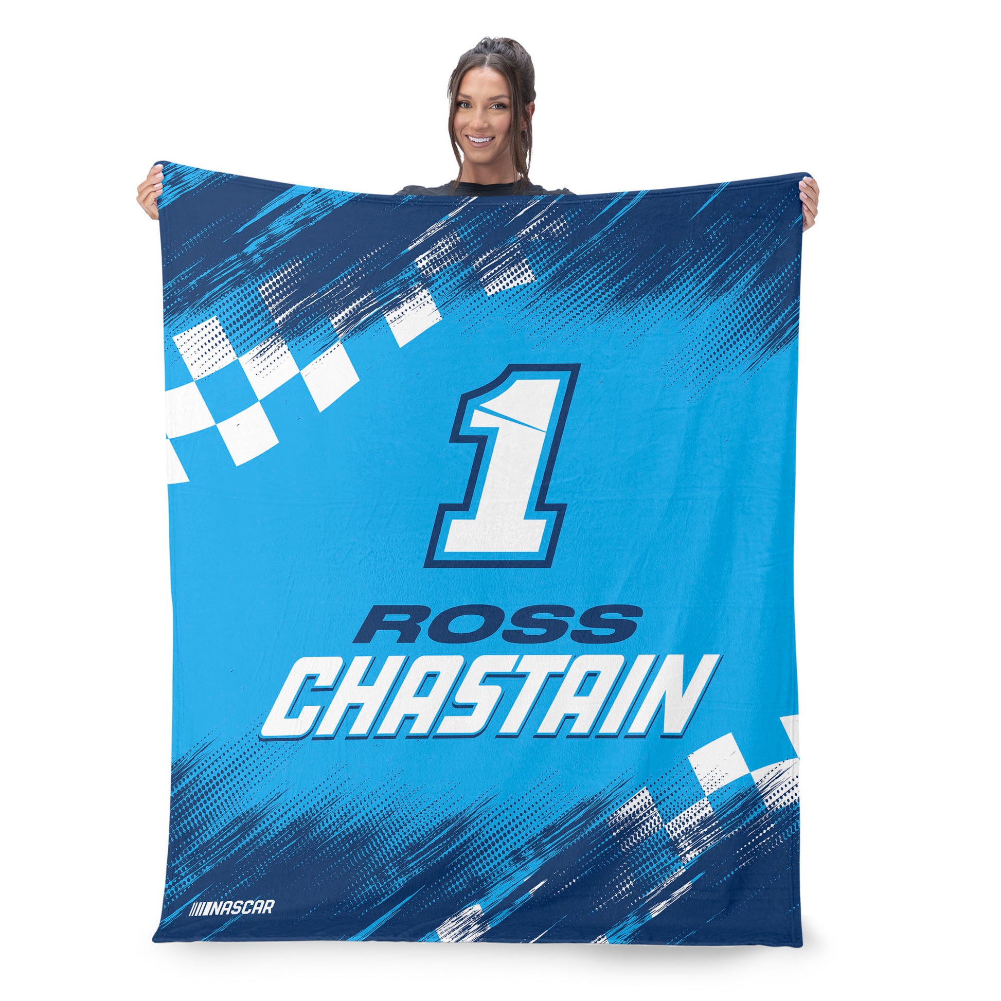 NASCAR Ross Chastain large throw blanket