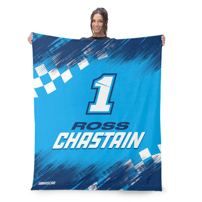 NASCAR Ross Chastain large throw blanket