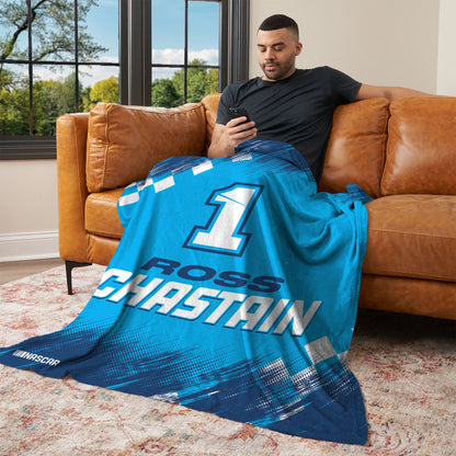NASCAR Ross Chastain lounging throw blanket