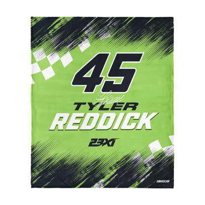 NASCAR Tyler Reddick silk touch throw blanket