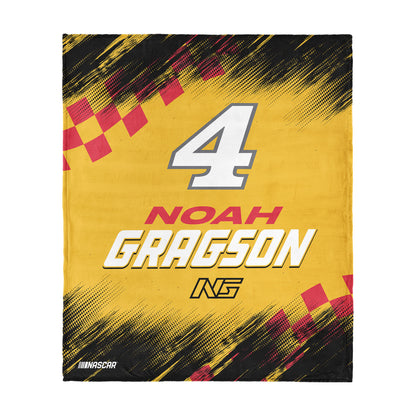 NASCAR Noah Gragson silk touch throw blanket