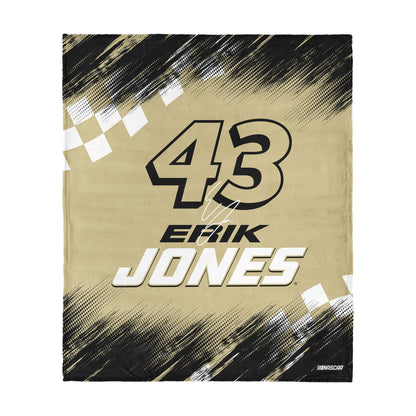 NASCAR Erik Jones silk touch throw blanket