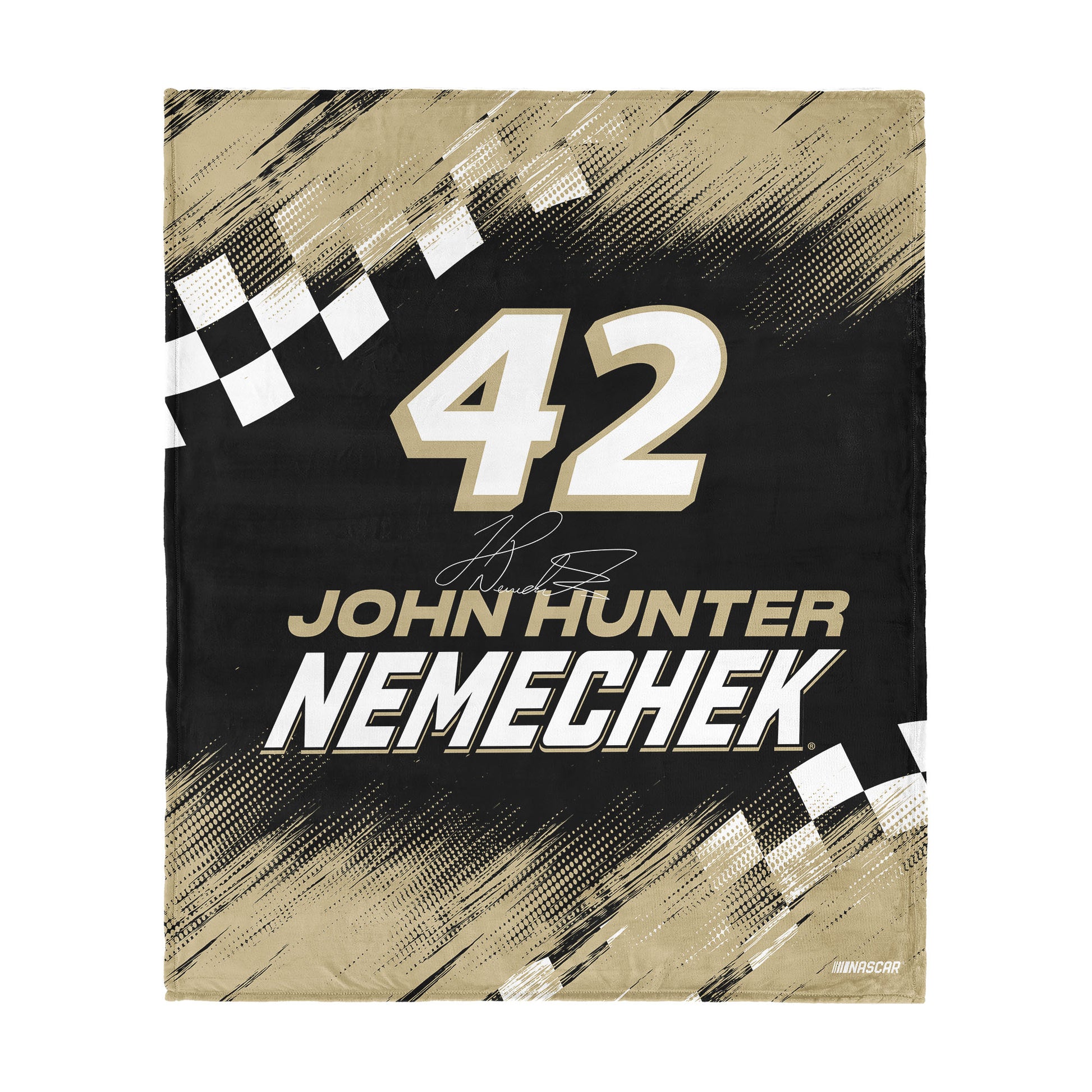 NASCAR John Hunter Nemechek silk touch throw blanket