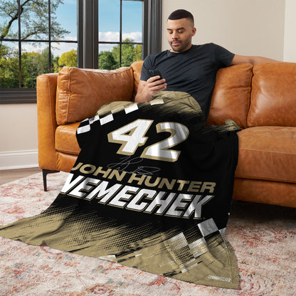 NASCAR John Hunter Nemechek lounging throw blanket