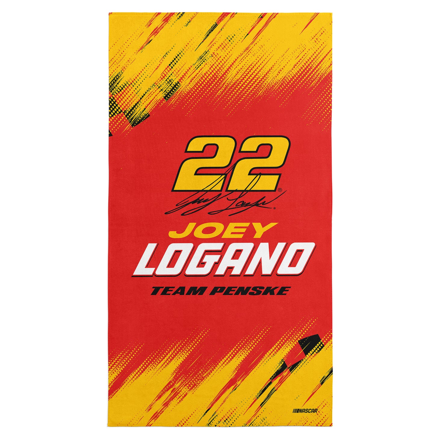 NASCAR Joey Logano Beach Towel
