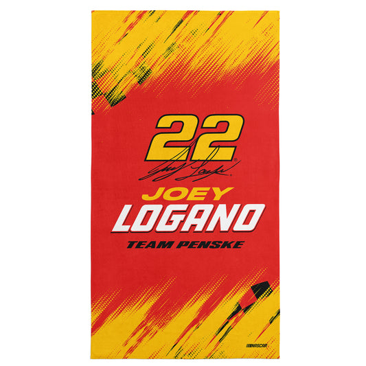NASCAR Joey Logano Beach Towel