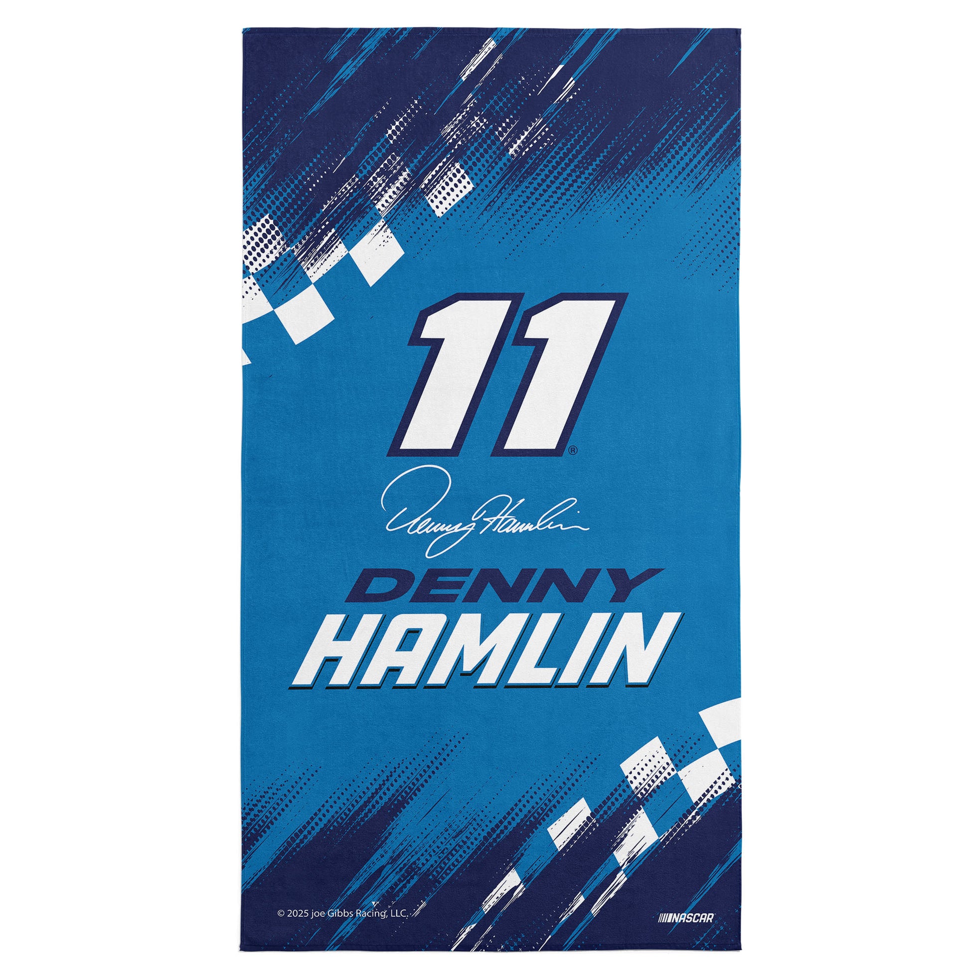 NASCAR Denny Hamlin Beach Towel