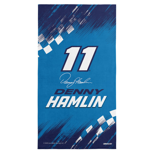 NASCAR Denny Hamlin Beach Towel