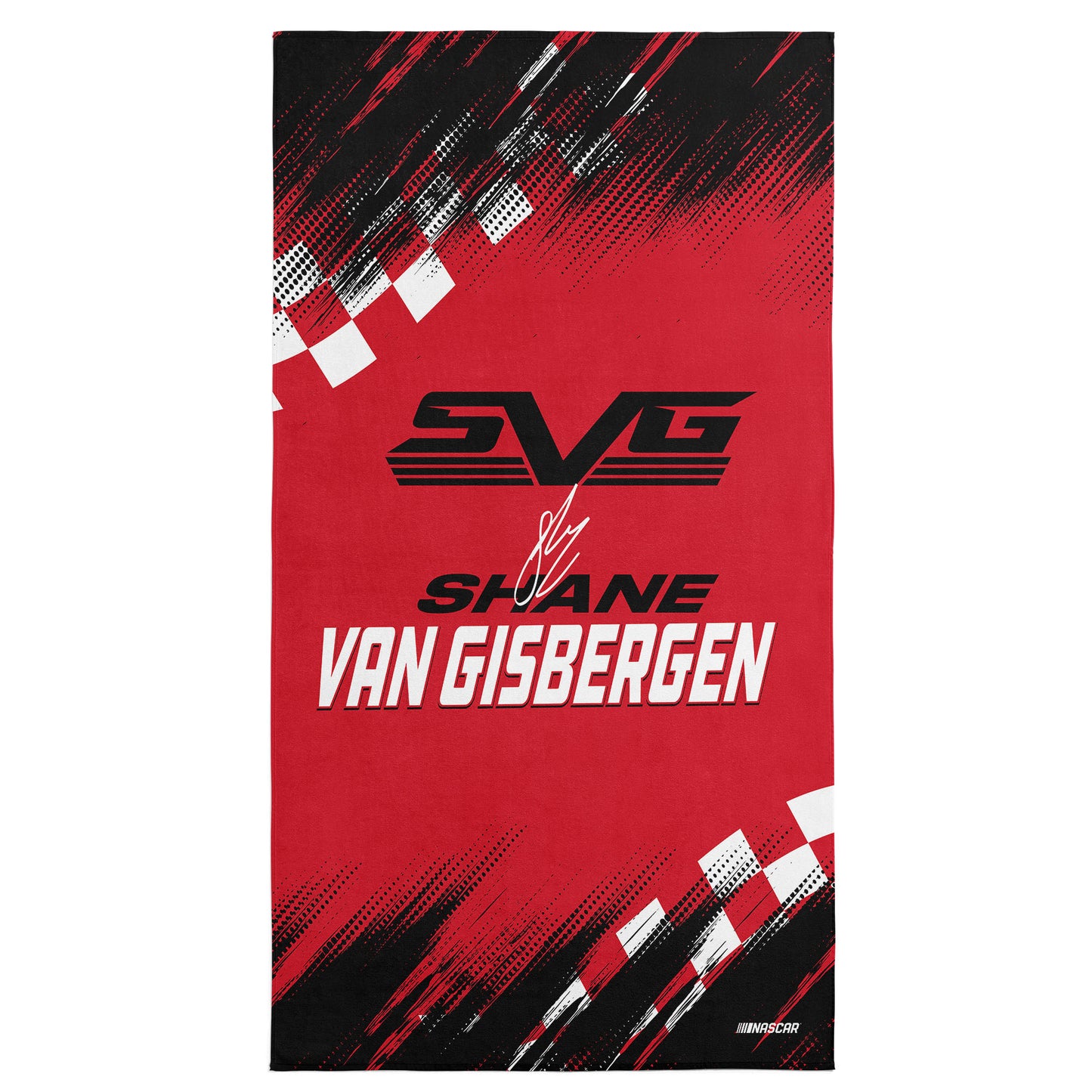 NASCAR Shane Van Gisbergen Beach Towel