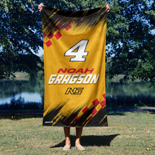 NASCAR Noah Gragson Beach Towel Lifestyle