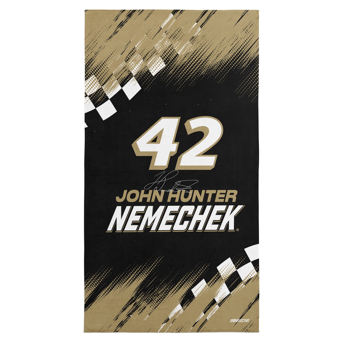 NASCAR John Hunter Nemechek Beach Towel
