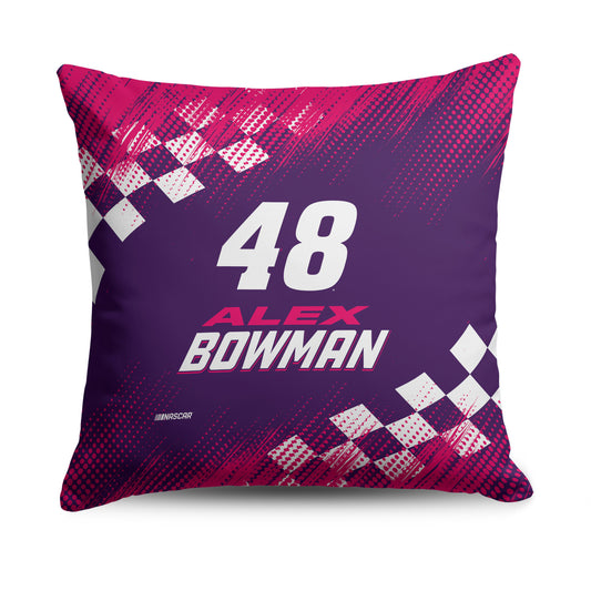 NASCAR Alex Bowman OFFICIAL throw pillow