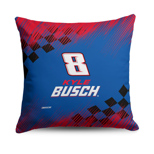 NASCAR Kyle Busch OFFICIAL throw pillow