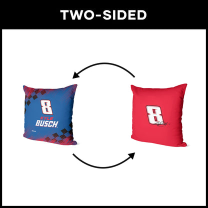NASCAR Kyle Busch OFFICIAL double sided throw pillow