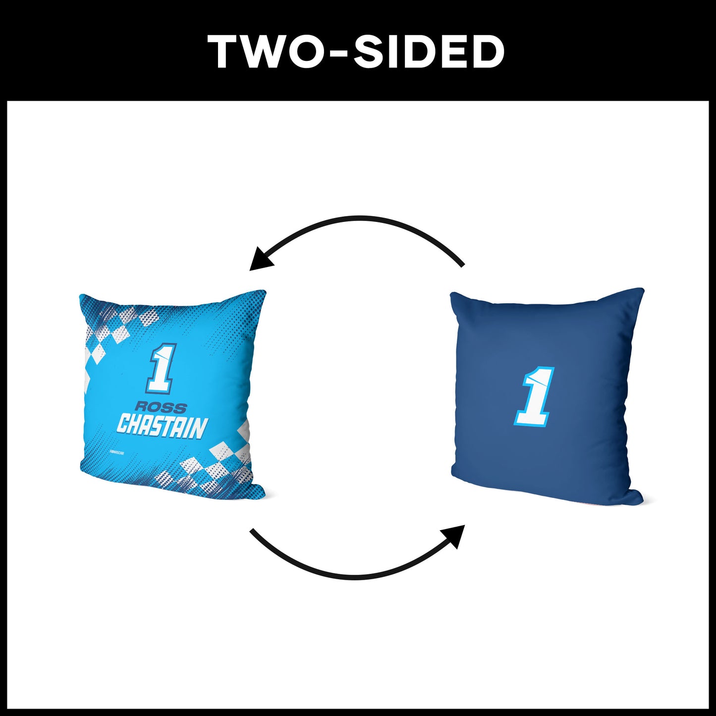 NASCAR Ross Chastain OFFICIAL double sided throw pillow
