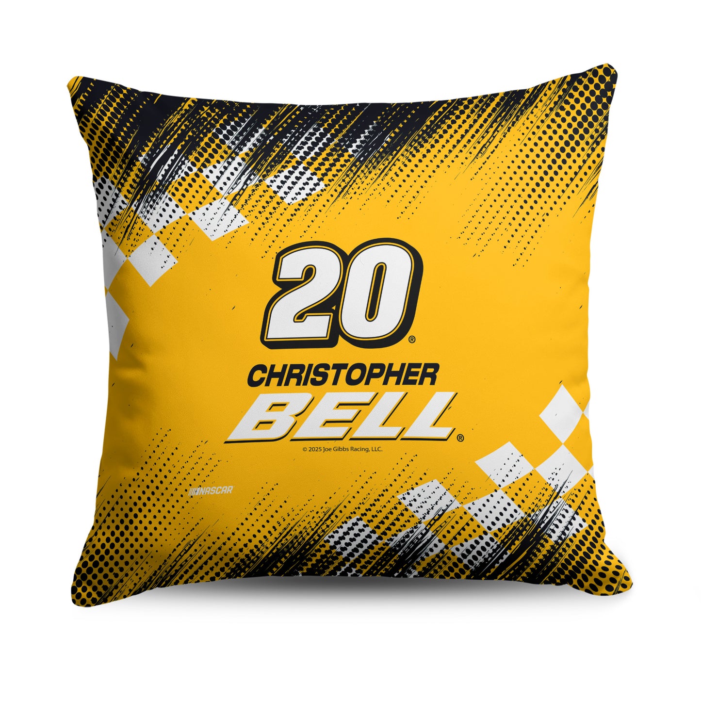 NASCAR Christopher Bell OFFICIAL throw pillow