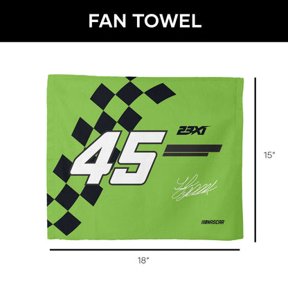 NASCAR Tyler Reddick Fan Towel set dimensions
