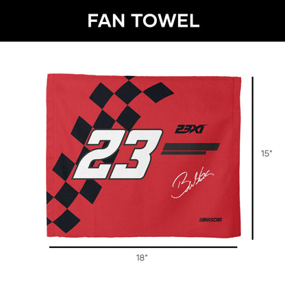 NASCAR Bubba Wallace Fan Towel set dimensions