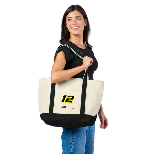 NASCAR Ryan Blaney Canvas Tote Lifestyle