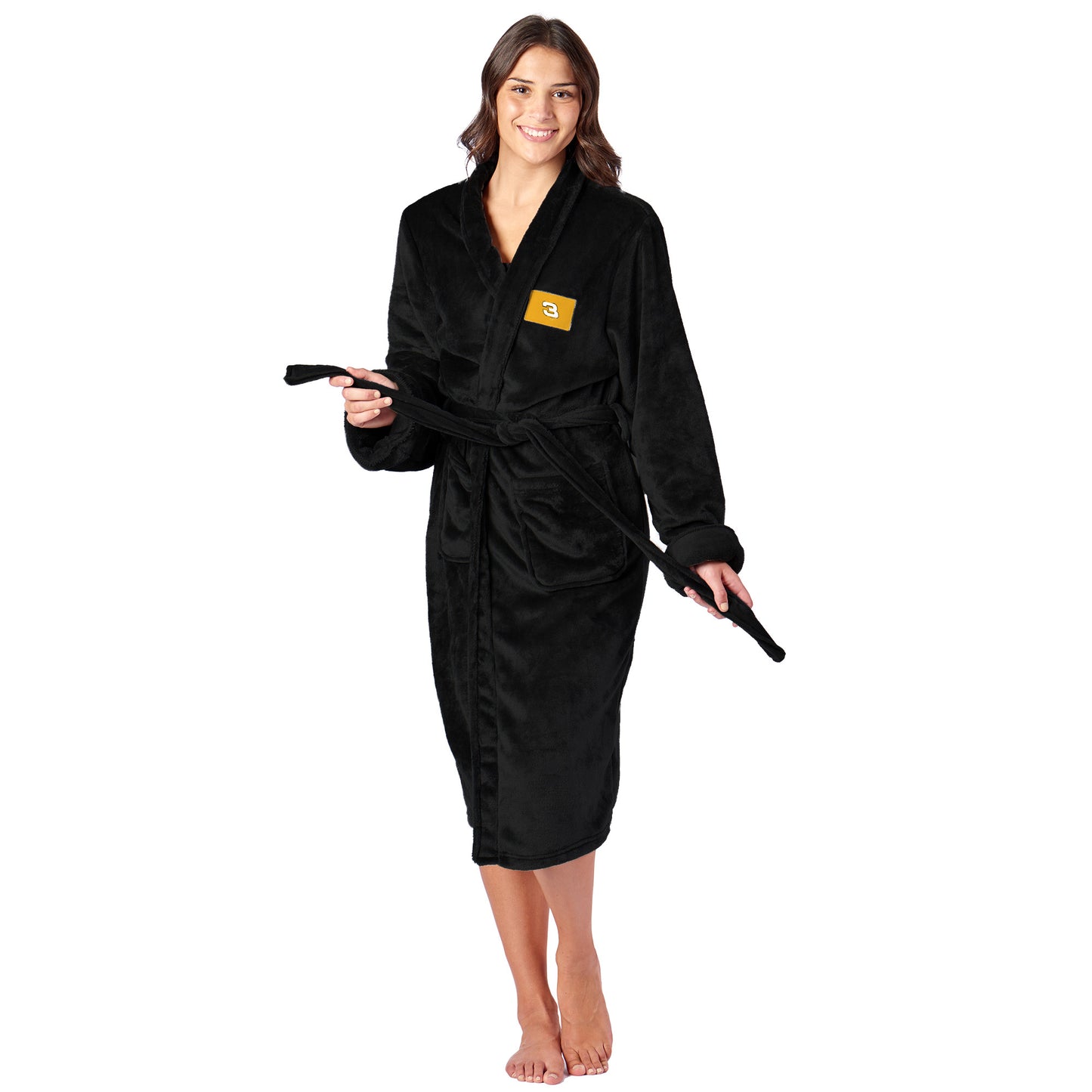 Austin Dillon silk touch bathrobe