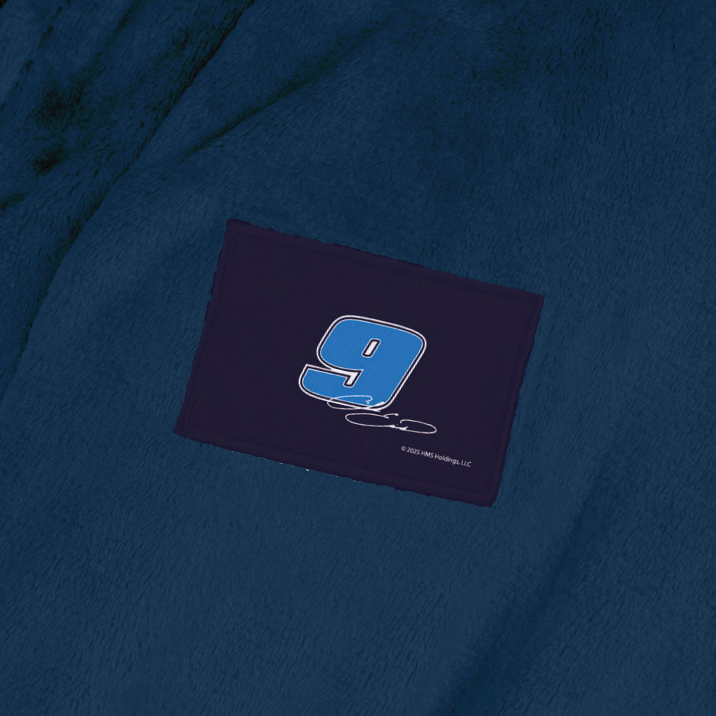 Chase Elliot silk touch bathrobe logo patch