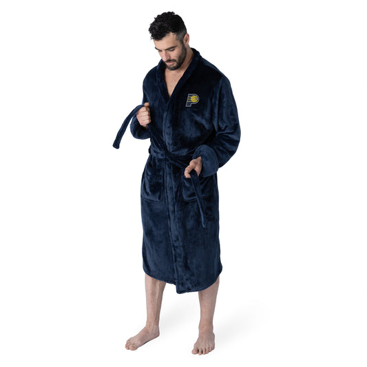 Indiana Pacers silk touch bathrobe lifestyle