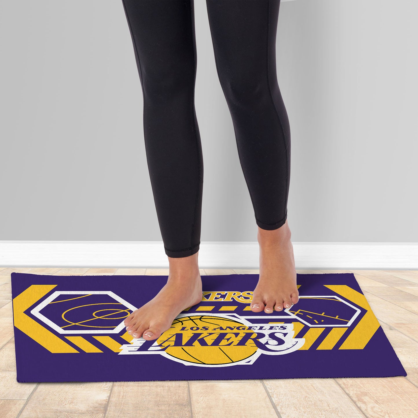 Los Angeles Lakers floor mat