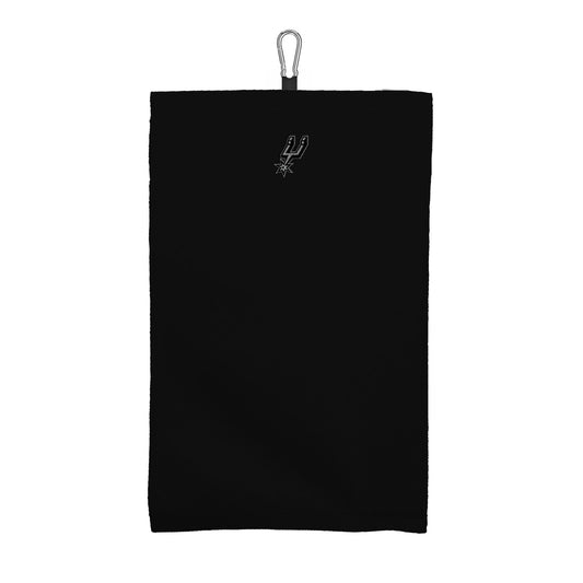 San Antonio Spurs MicroFiber Embroidered Logo Golf Towel