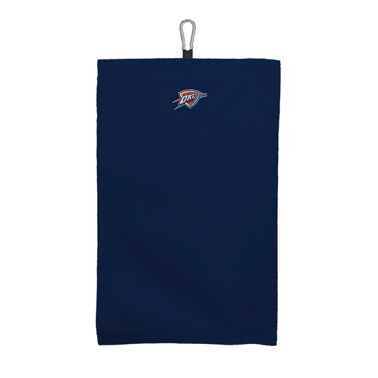 Oklahoma City Thunder MicroFiber Embroidered Logo Golf Towel
