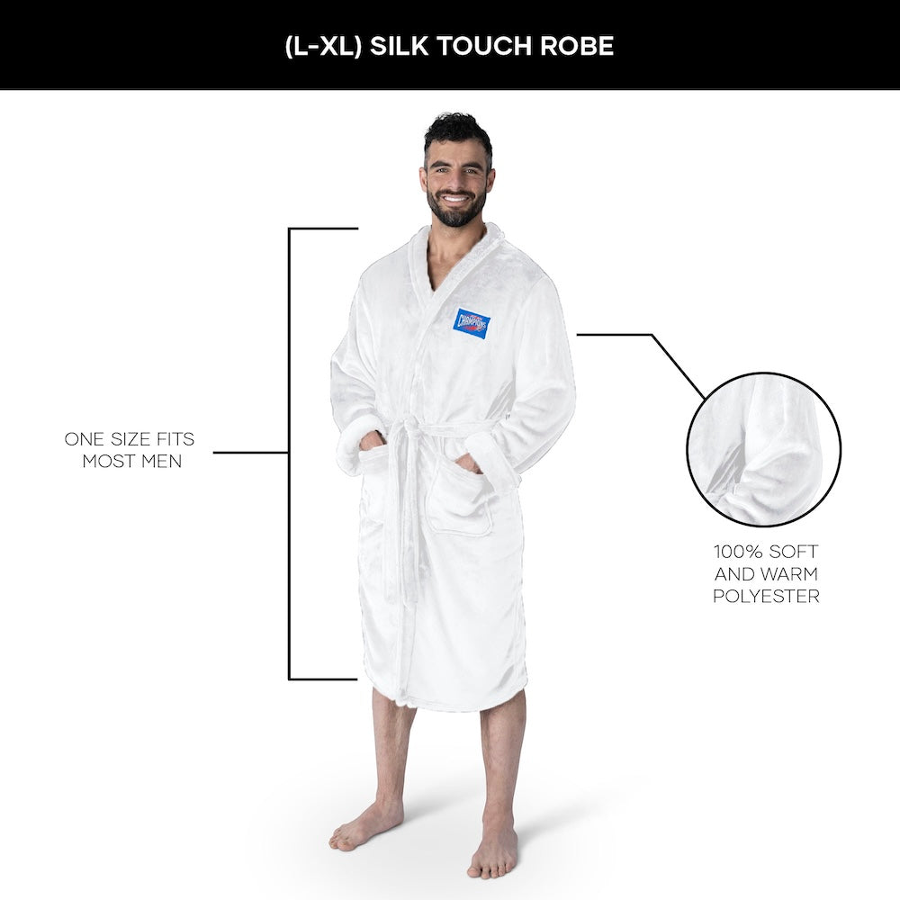 Oklahoma City Thunder NBA Champions silk touch mens bathrobe