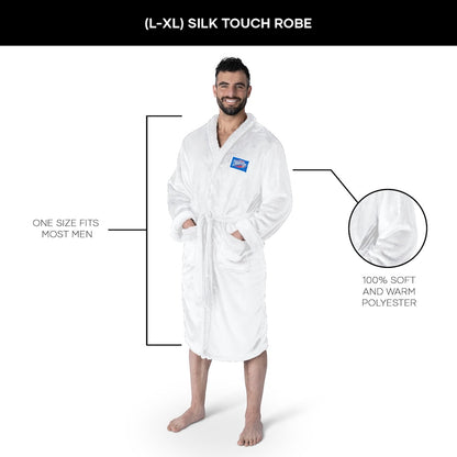 Oklahoma City Thunder NBA Champions silk touch mens bathrobe