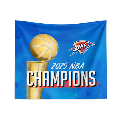 Oklahoma City Thunder NBA Champions wall hanging