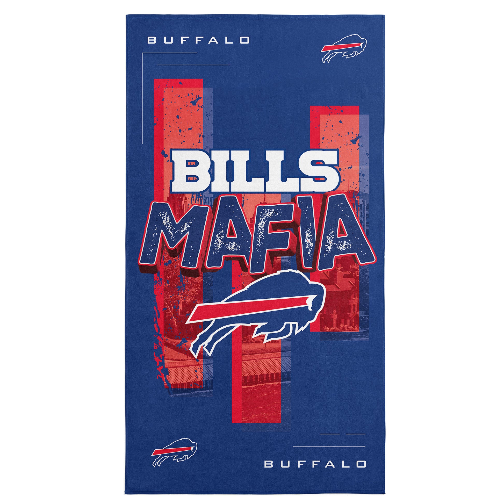 Buffalo Bills BILLS MAFIA beach towel