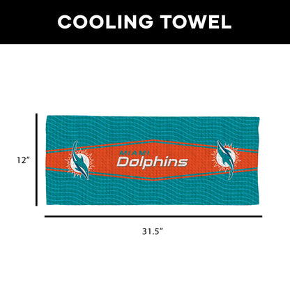 Miami Dolphins Sweat Absorbing Towel Dimensions