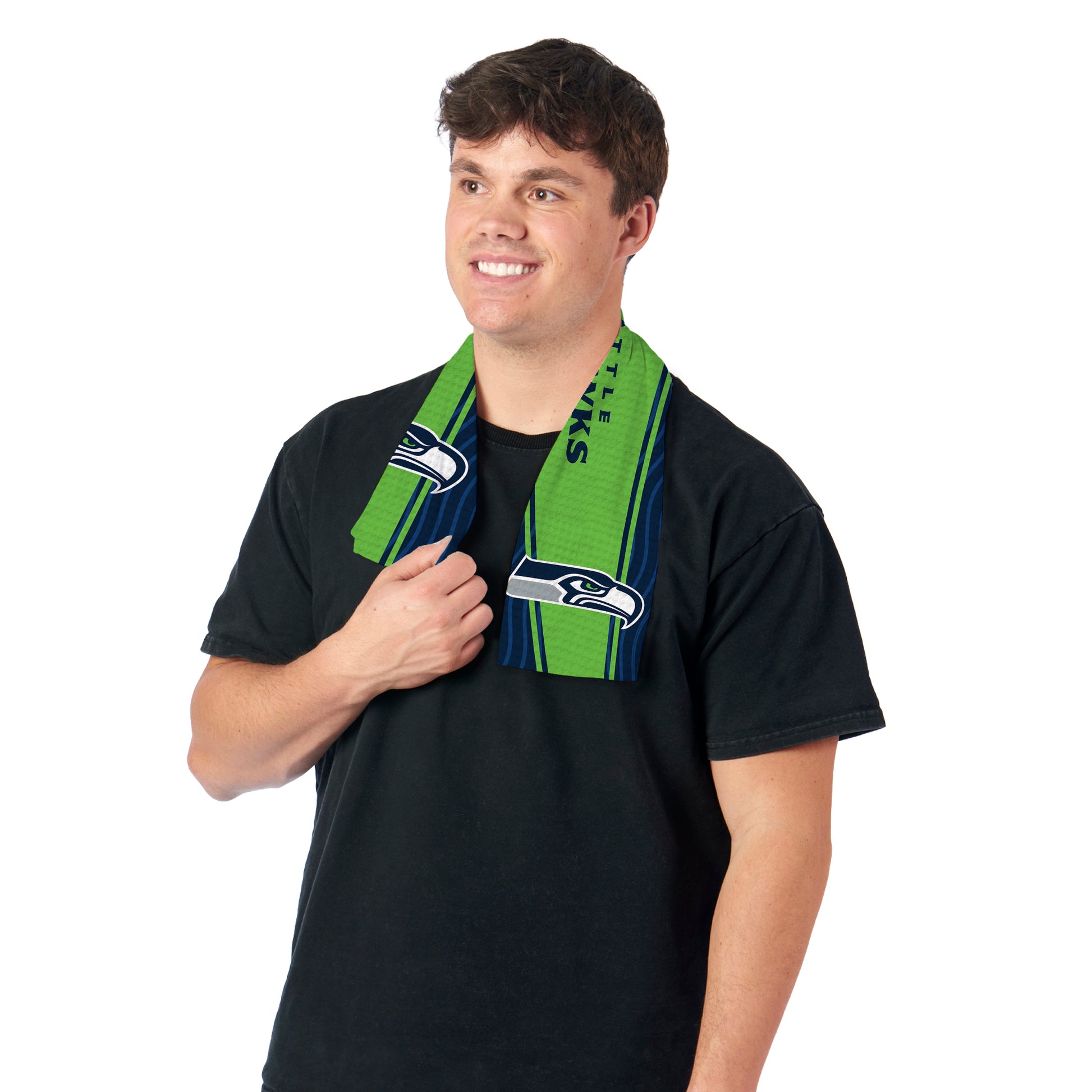 Seattle Seahawks Sweat Absorbing Towel Lifestyle