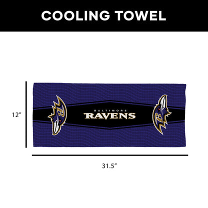 Baltimore Ravens Sweat Absorbing Towel Dimensions