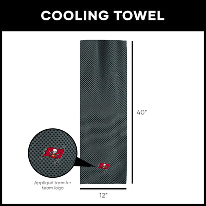 Tampa Bay Buccaneers Cooling Workout Towel Dimensions