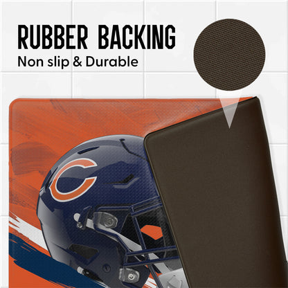 Chicago Bears embossed floor mat