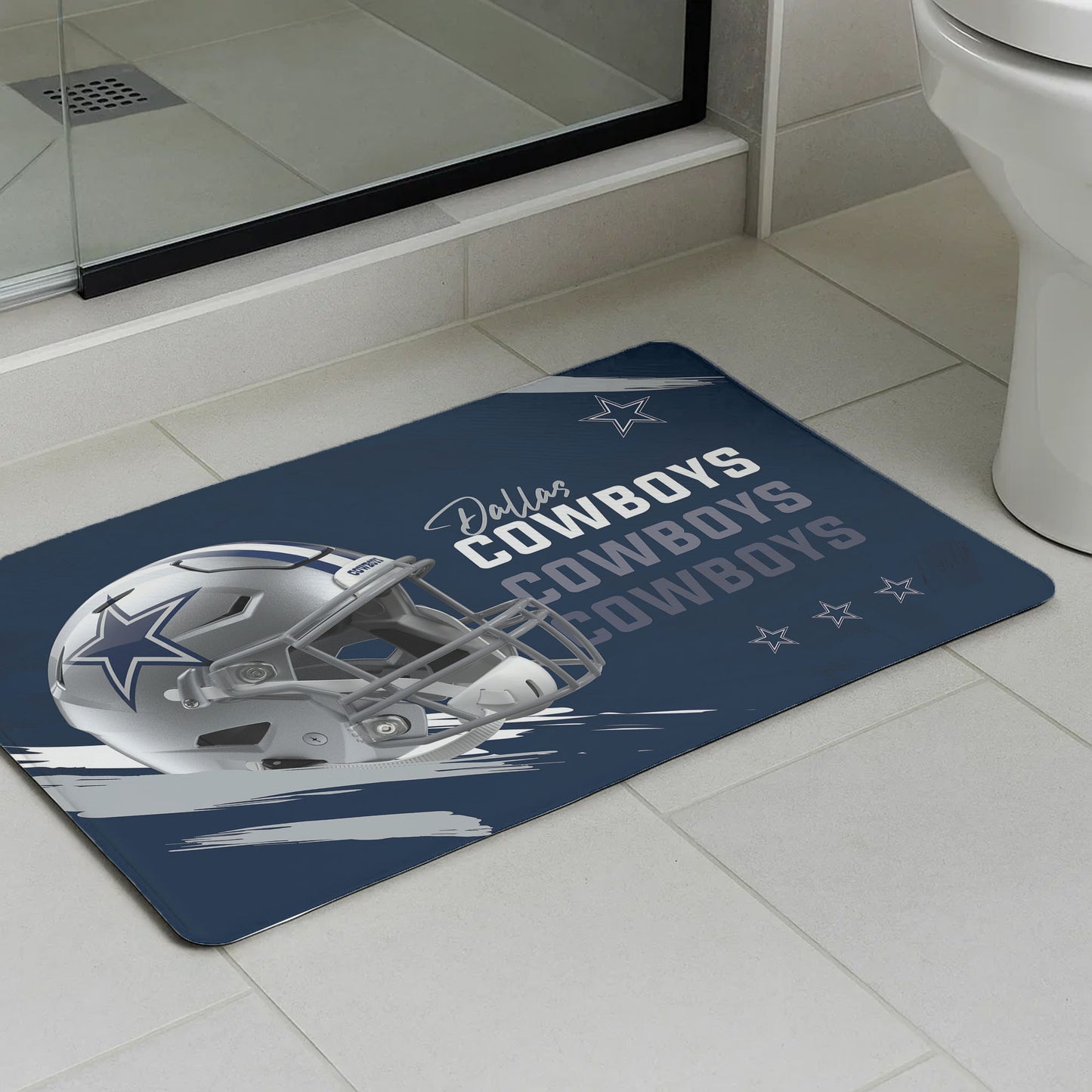 Dallas Cowboys bath mat