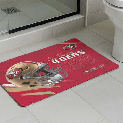San Francisco 49ers bath mat