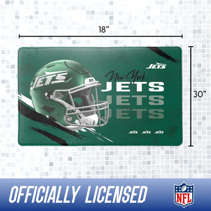 New York Jets bath rug dimensions